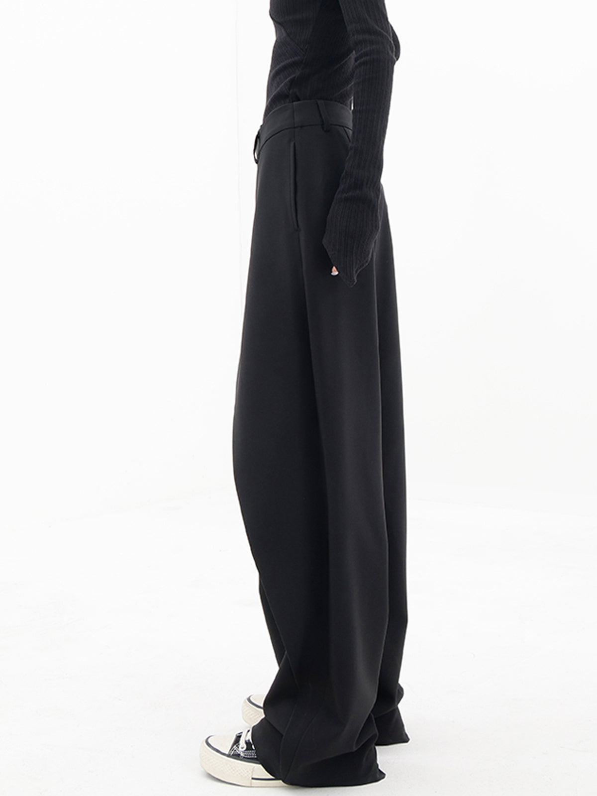 Jacky™ | Asymmetrical Baggy Pants