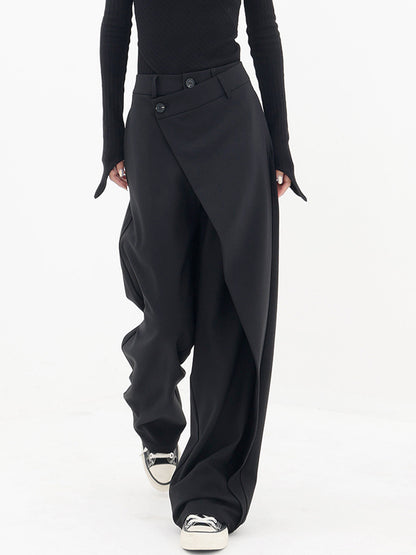 Jacky™ | Asymmetrical Baggy Pants