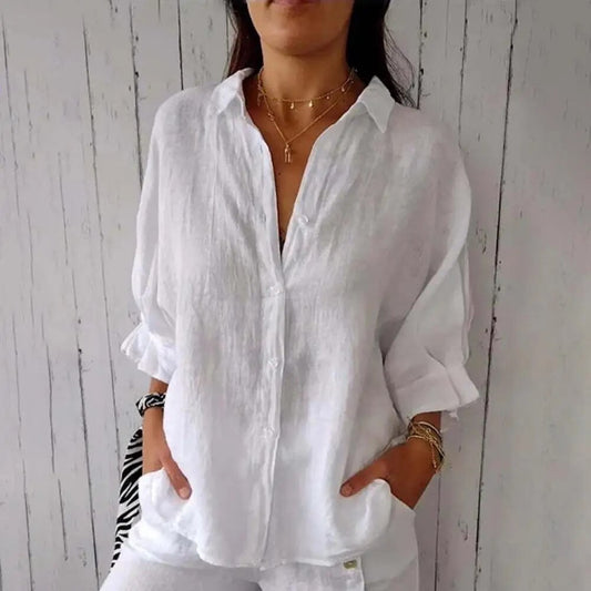 Paisley™ | Linen Blouse